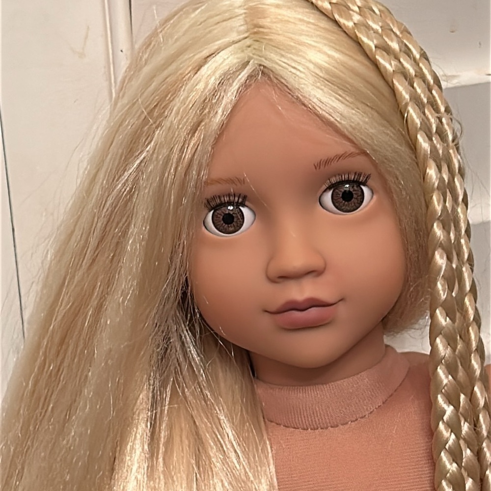 Our Generation Hair Grow Doll Blonde Hair Doll for Kids - Picture 7 of 8